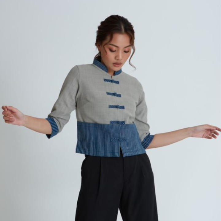 เสื้อแขนยาวคอจีน